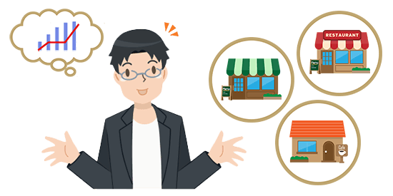 複数店舗の運用をサポート